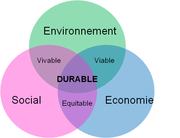 3 piliers developpement durable