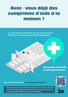 Risque nucléaire : avez-vous une boîte de comprimés d’iode à la maison ?