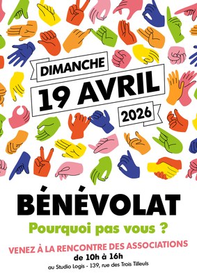 Rencontre des bénévoles et associations - dimanche 19 avril